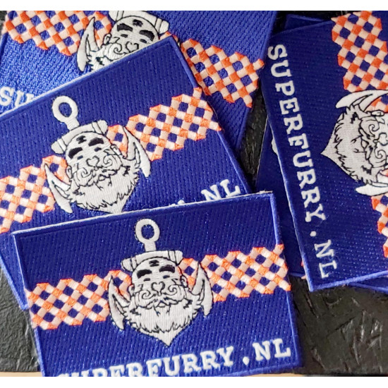 STITCH ON SUPERFURRY BADGE