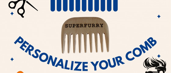 The option to Personalize your Redecker Comb