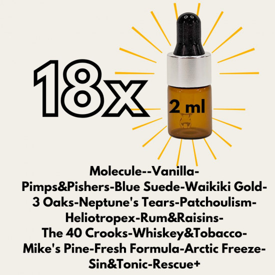 BEARD OIL SAMPLER SET