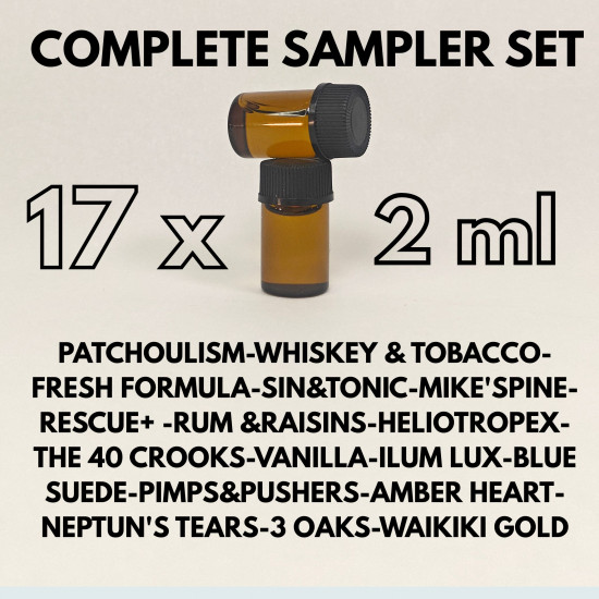 BEARD OIL SAMPLER SET