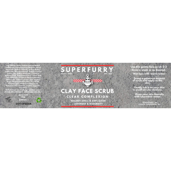 CLAY FACE SCRUB