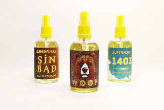 Superfurry curated selection of  Eau de Cologne.