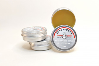 Superfurry Moustache wax clam shell tin